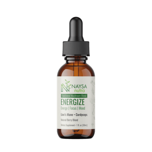 Energize Mushroom Extract Drops — Energia e Clareza