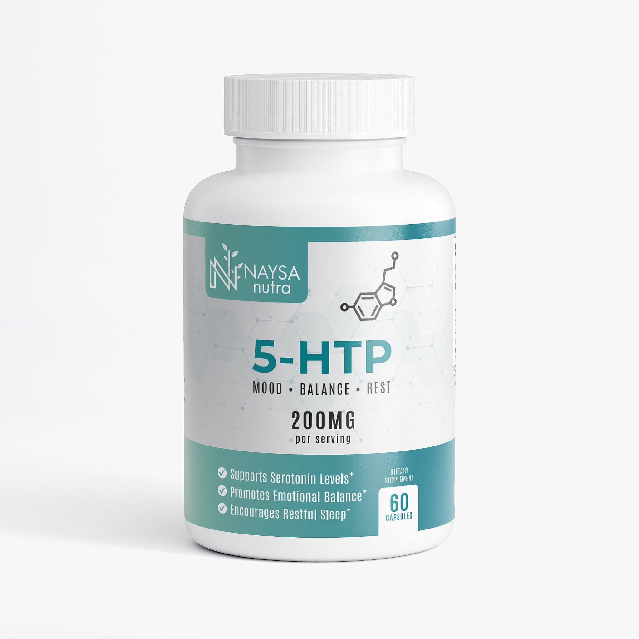 5-HTP 200mg — Suporte ao Humor e Sono