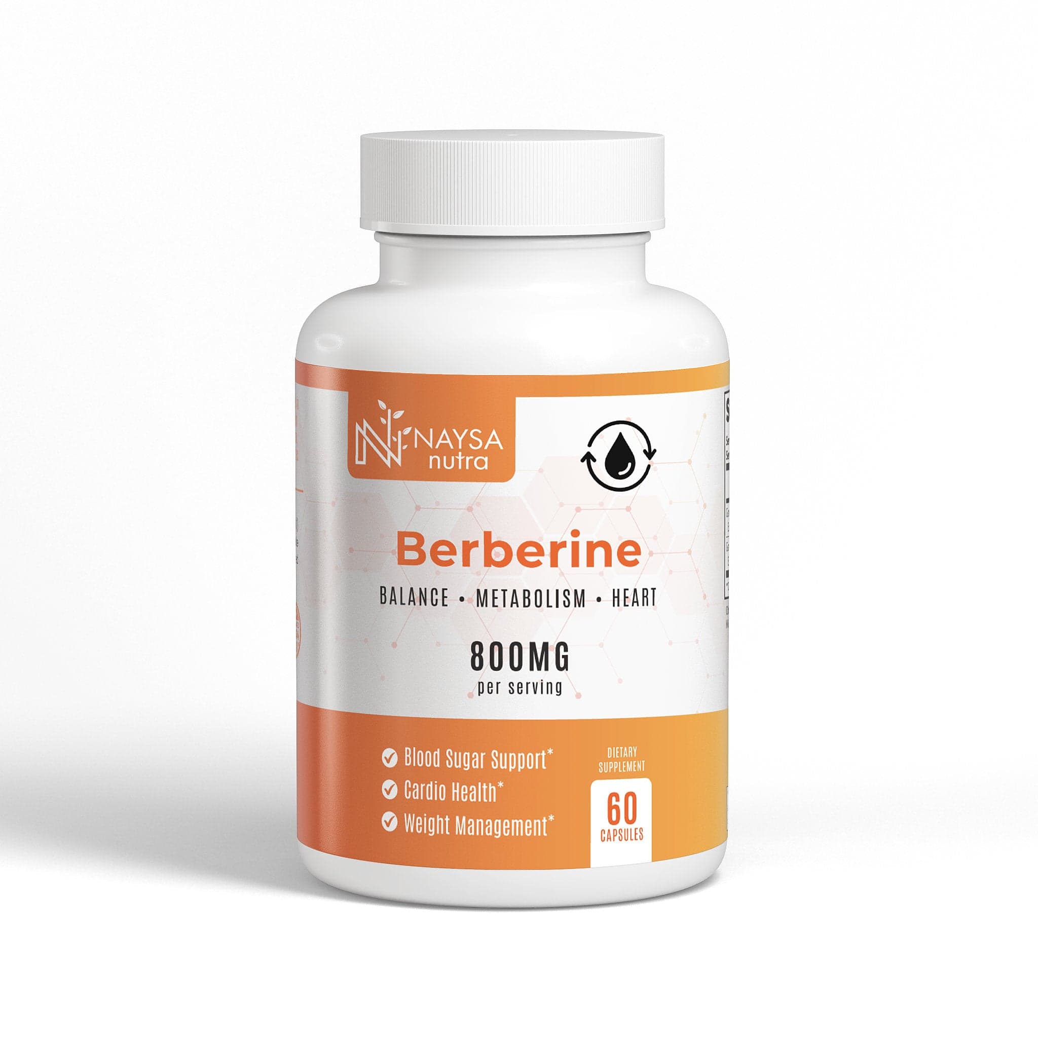 Berberina 600mg — Suporte Metabólico