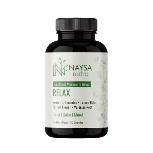 Relax Mushroom Extract Gummies — Relaxamento e Sono